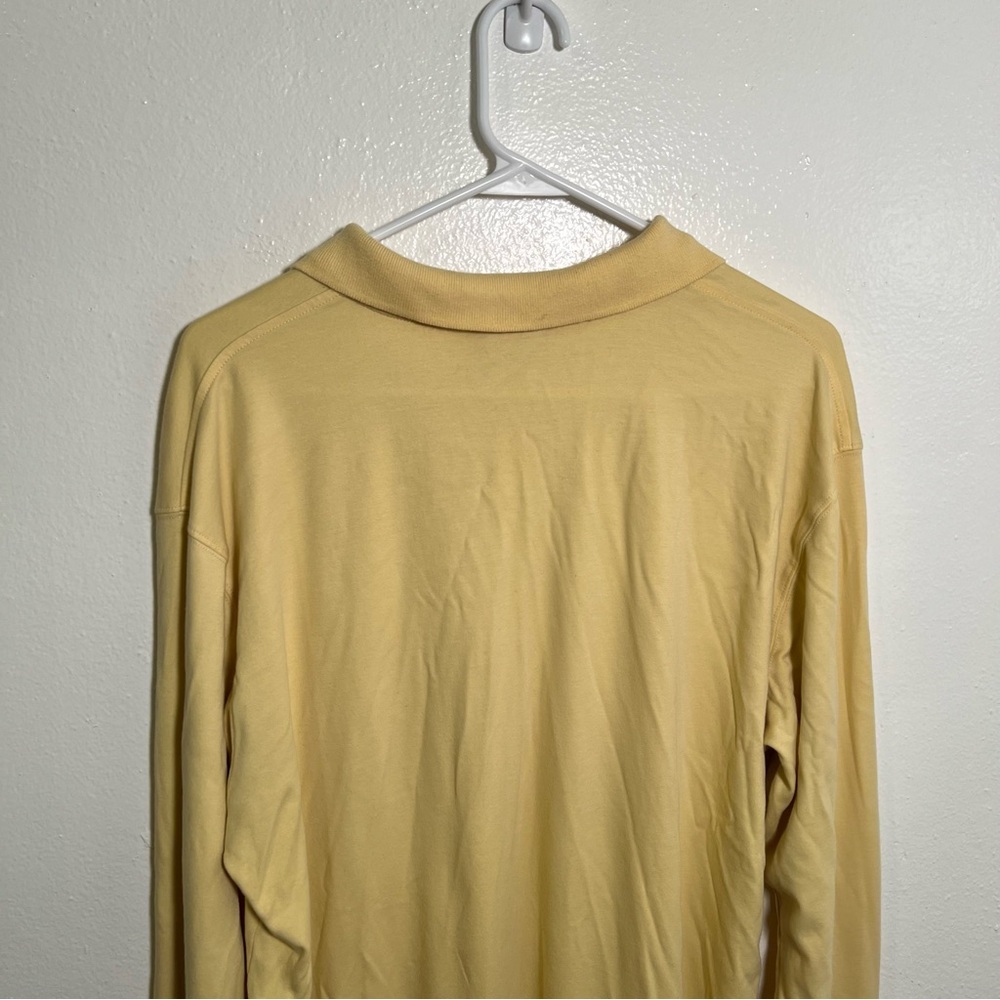 L.L. Bean Yellow Polo Shirt - Picture 7 of 10